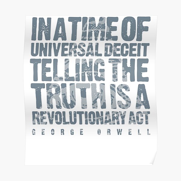 ORWELLIAN TRUTH Poster