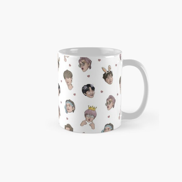 BTS All Over Print Mug classique