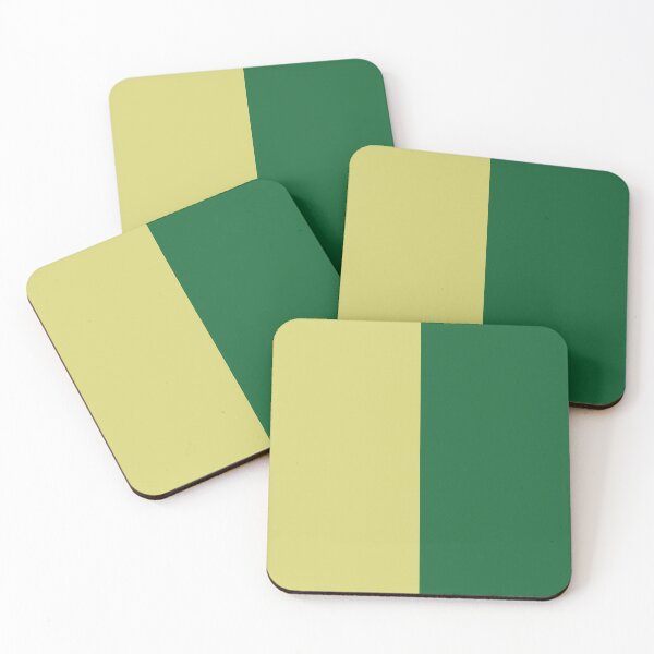 Item preview, Yellow Green and Forest Green Solid Color designed and sold by PabloPatterns.