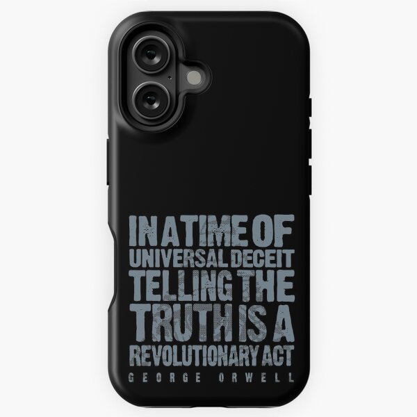 Vista previa del artículo con la obra «VERDAD ORWELLIAN», diseñado y vendido por StudiodeBoer.