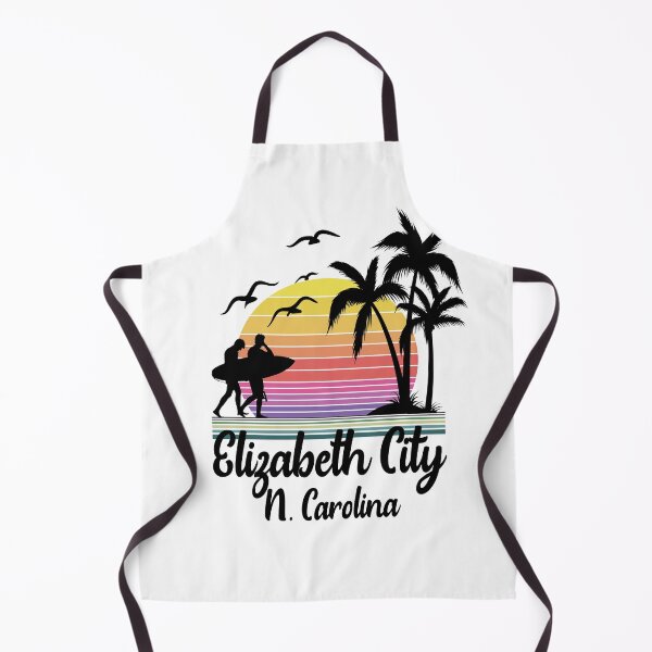 Item preview, Elizabeth City North Carolina Seaside Retro Sunset designed and sold by Home-Spirit.