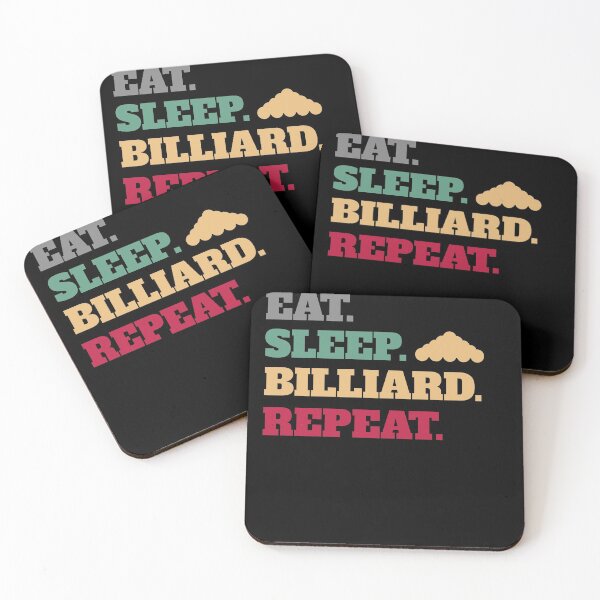 Item preview, Eat Sleep Billiard Pool Billiards Cue Sports Repeat designed and sold by Salvadax.