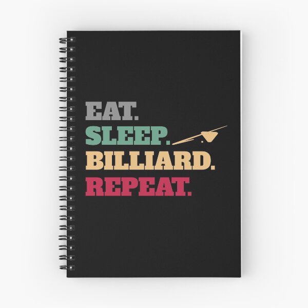 Item preview, Eat Sleep Billiard Pool Billiards Cue Sports Repeat designed and sold by Salvadax.