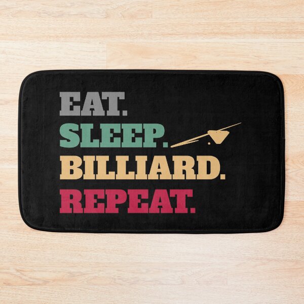 Item preview, Eat Sleep Billiard Pool Billiards Cue Sports Repeat designed and sold by Salvadax.