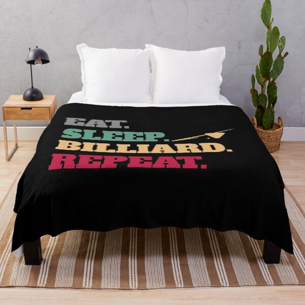 Item preview, Eat Sleep Billiard Pool Billiards Cue Sports Repeat designed and sold by Salvadax.