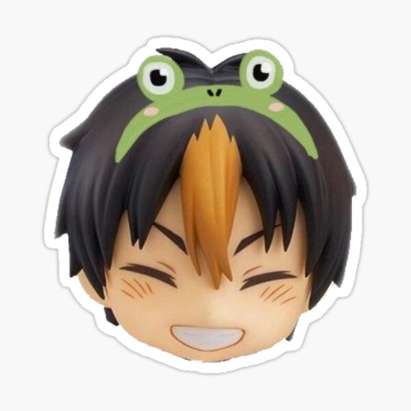 Item preview, Nishinoya Yuu Nendoroid head sticker designed and sold by Ninja-Kiyo.