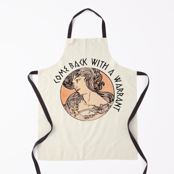 Item preview, Come back with a warrant designed and sold by Freewheeling.