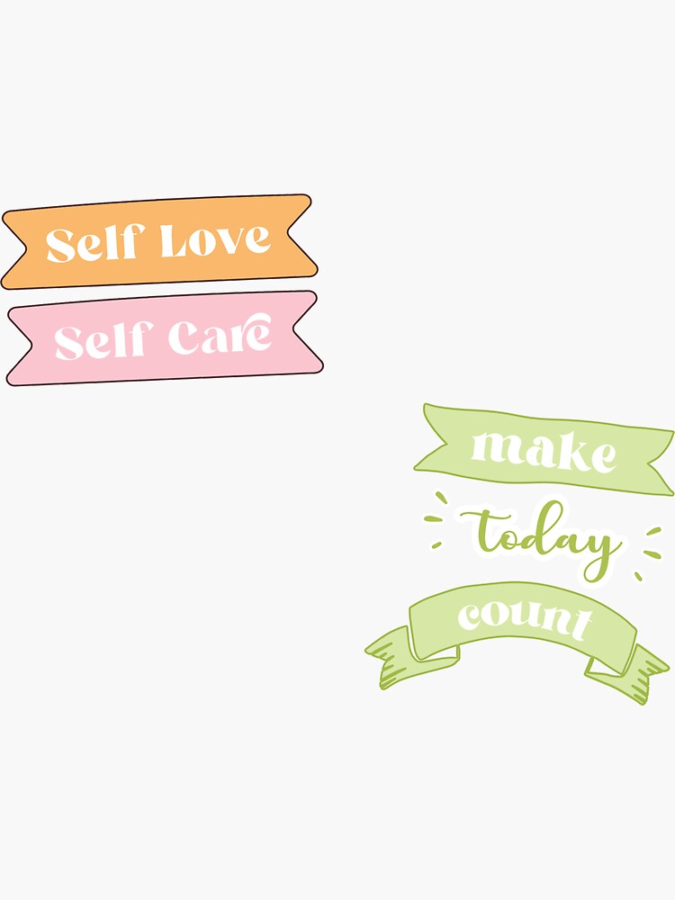 inspirational stickers quote text positive good vibes message self love   Sticker for Sale by MaMoAn