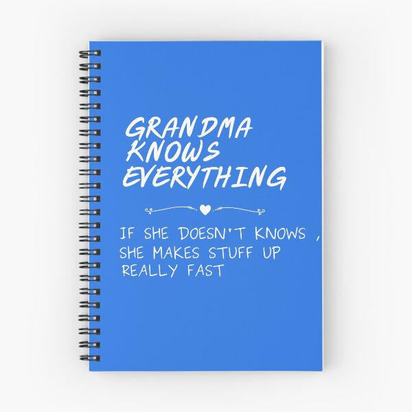 Item preview, Grandma Knows Everything Tee, Grumpa designed and sold by tonkokstyle.