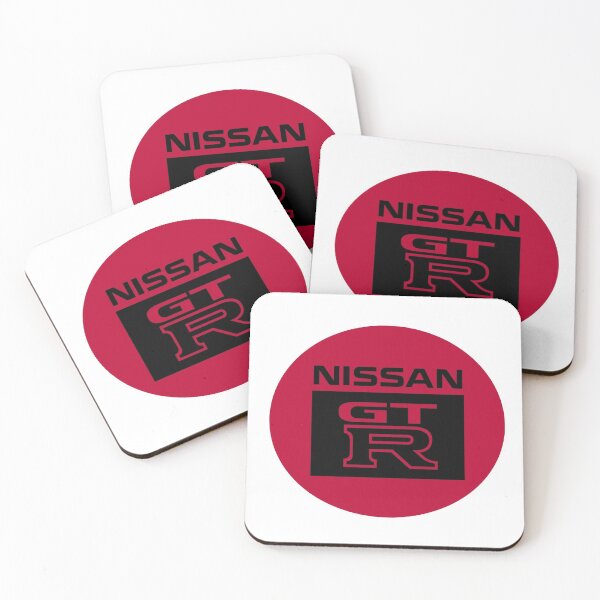 Item preview, NISSAN GTR on red rising sun background designed and sold by DomGDesign.
