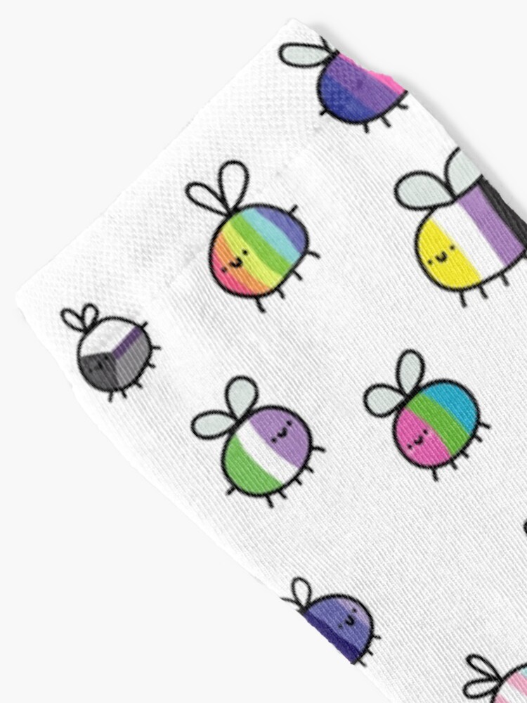 Alternate view of bees Socks