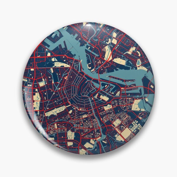 Item preview, Amsterdam City Map of the Netherlands - Hope designed and sold by deMAP.