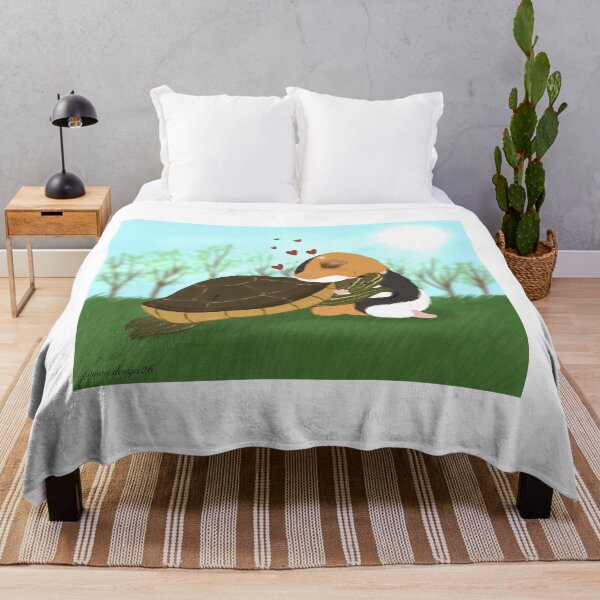 Item preview, Guinea pig hugging a turtle  designed and sold by mondesign26.