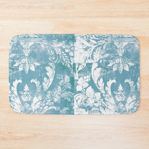 Item preview, Blue retro pattern vintage designed and sold by Birdhead.