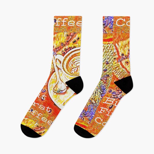 Item preview, But First Coffee (Beautiful impressionist rendering.) designed and sold by CristalleLisa.