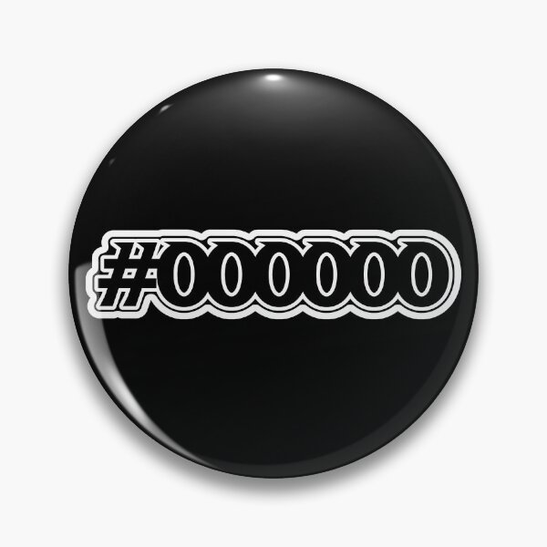Item preview, Hexadecimal color code #000000 designed and sold by 2Girls1Shirt.
