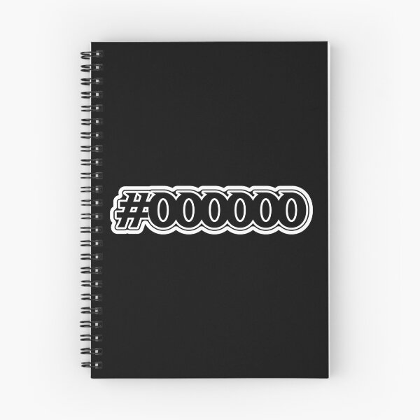 Item preview, Hexadecimal color code #000000 designed and sold by 2Girls1Shirt.