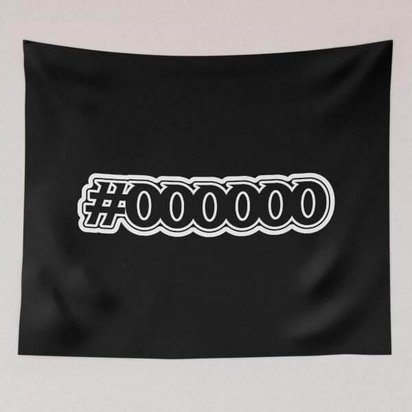 Item preview, Hexadecimal color code #000000 designed and sold by 2Girls1Shirt.