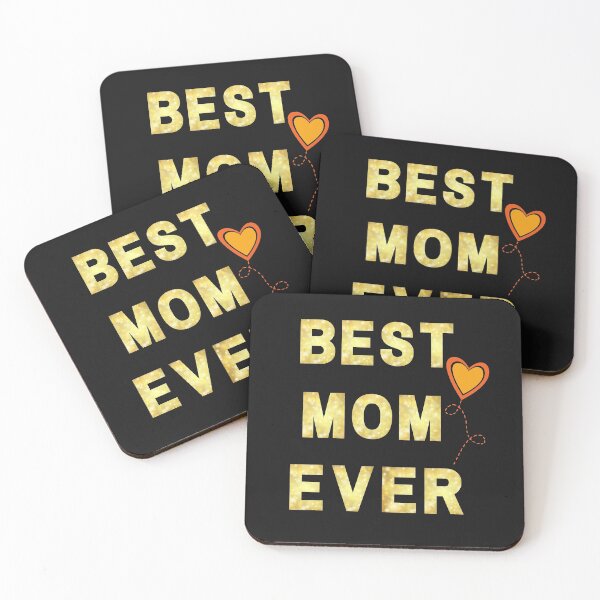 Item preview, Best Mom Ever, Love Mother Design designed and sold by Pornboon.