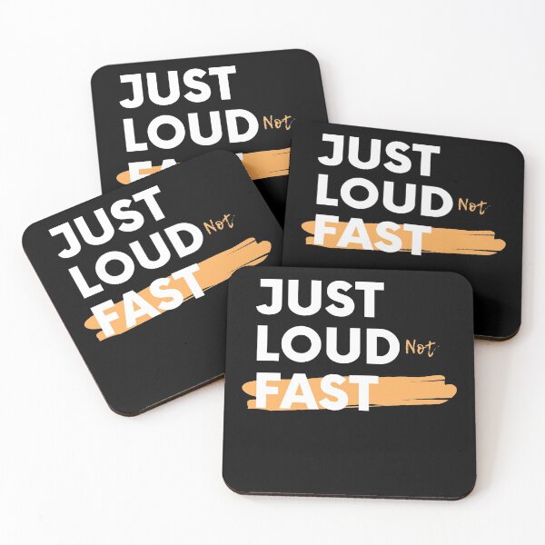 Item preview, Cool Just Loud Not Fast designed and sold by pranaart.