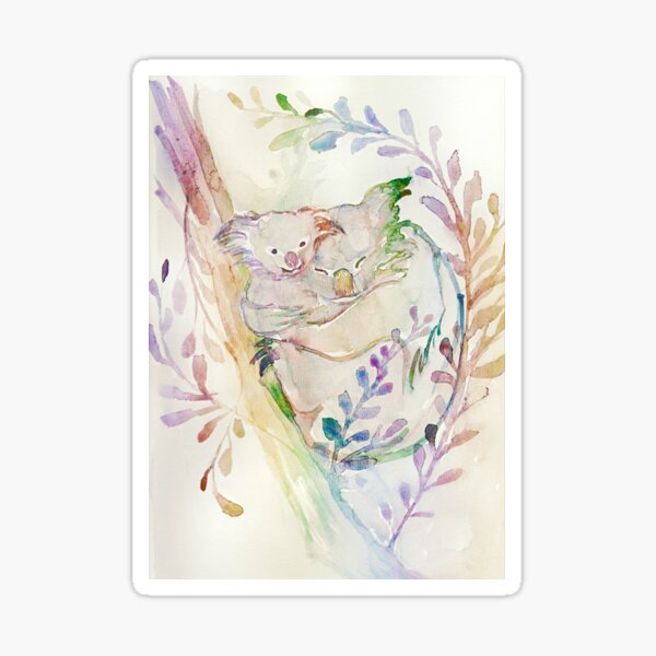 Koala Hug Sticker