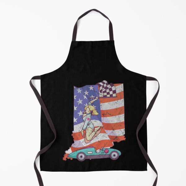 Item preview, racer race car indiana indianapolis american flag distressed designed and sold by FalkDania.
