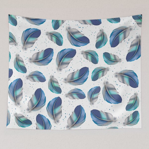 Item preview, Feather. Hand painted feathers. Patterns and single feathers. designed and sold by Sandra Brezina.