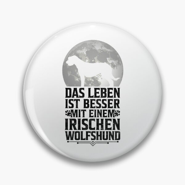 Artikelvorschau, Leben ist besser mit Irischer Wolfshund Windhund Spruch entworfen und verkauft von madgrfx.