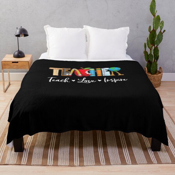 Item preview, Teach Love Inspire Teacher Teaching Appreciation Day Week Shirt Student Gift Women Men gift designed and sold by Season43.