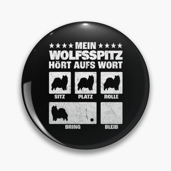 Item preview, Keeshond dog tricks German Spitz dog trainer humor designed and sold by madgrfx.