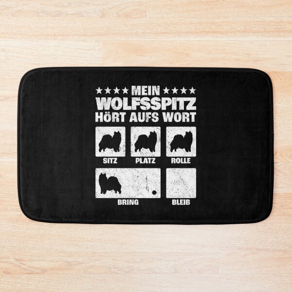 Item preview, Keeshond dog tricks German Spitz dog trainer humor designed and sold by madgrfx.