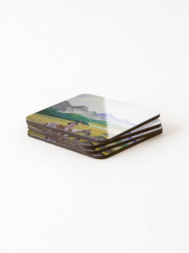 Thumbnail 4 of 5, Coasters (Set of 4), Passage  designed and sold by RudyYoder.
