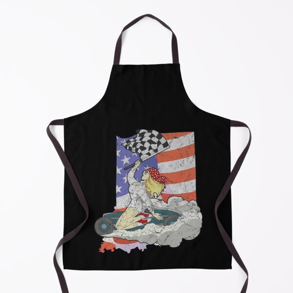 Item preview, racer race car indiana indianapolis american flag distressed designed and sold by FalkDania.