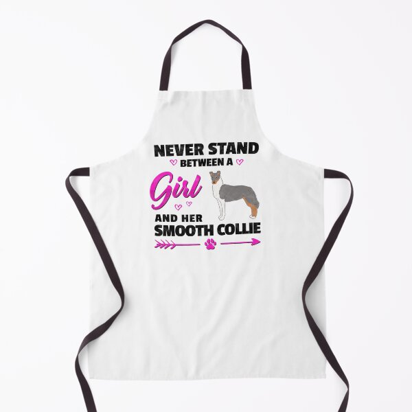 Item preview, Girl with Smooth Collie Collie owner saying designed and sold by madgrfx.