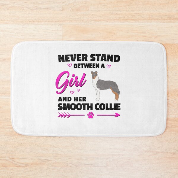 Item preview, Girl with Smooth Collie Collie owner saying designed and sold by madgrfx.