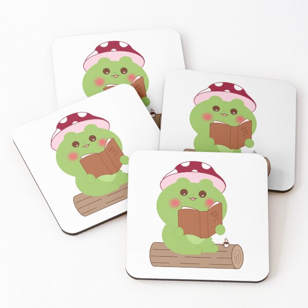 Item preview, Cute Frog Reading Book designed and sold by Cute Bunny.