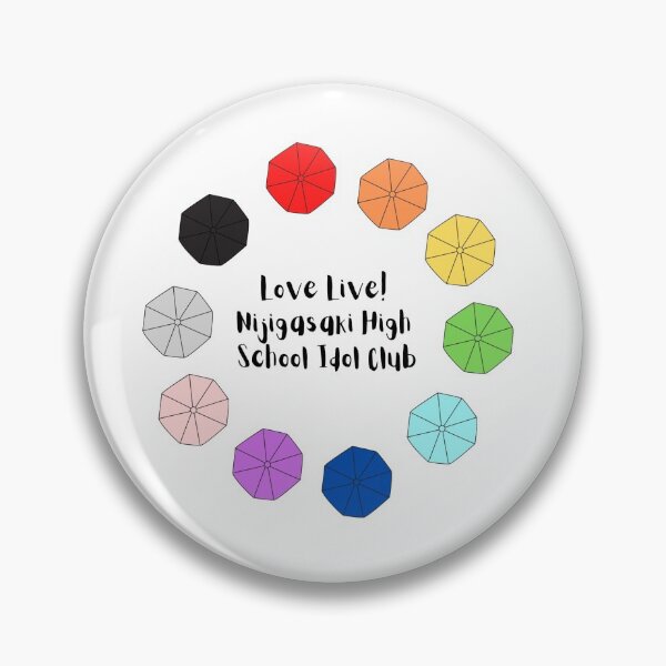 Item preview, Love Live! Nijigasaki High School Idol Club umbrella design designed and sold by SUGARKN1VES.