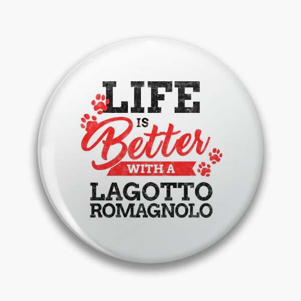 Item preview, Life is better with Lagotto Romagnolo truffle dog saying designed and sold by madgrfx.