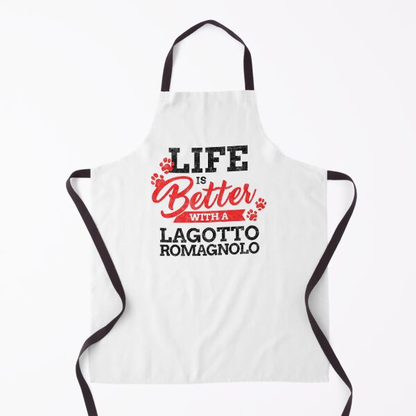 Item preview, Life is better with Lagotto Romagnolo truffle dog saying designed and sold by madgrfx.