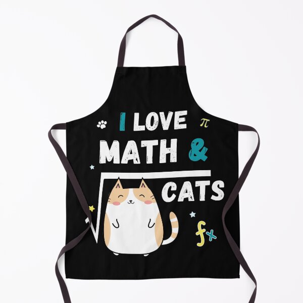Item preview, I love Math And Cats Math And Algebra Lovers Calculus Gift designed and sold by RowenaHicks.