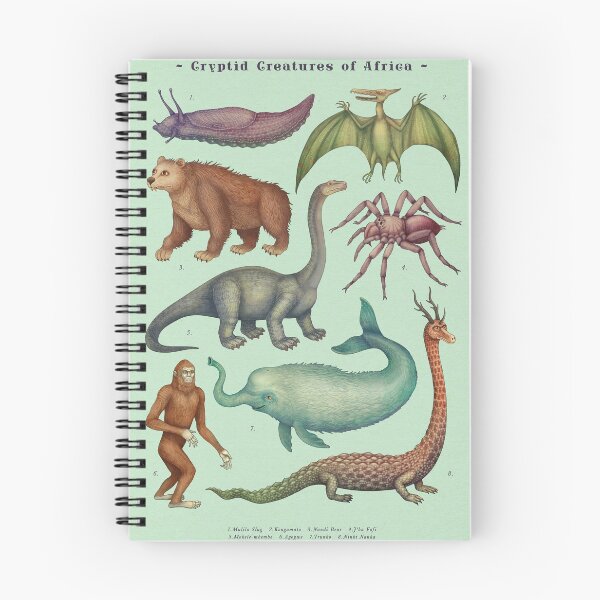 Item preview, Cryptids of Africa, Cryptozoology species designed and sold by Cabinet Of Curiosities by Vlad.