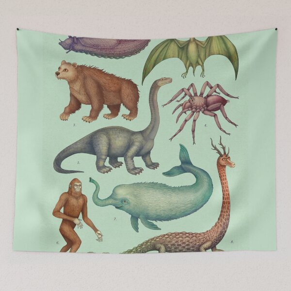 Item preview, Cryptids of Africa, Cryptozoology species designed and sold by Cabinet Of Curiosities by Vlad.
