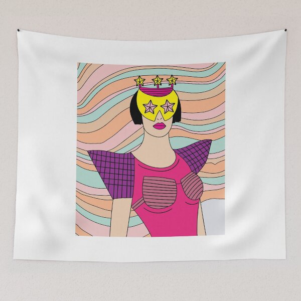 Item preview, Retro Star Stars Hip designed and sold by flofin.