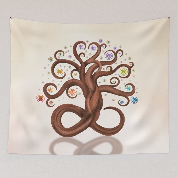 Item preview, Tree of Life Swirl - Infinity designed and sold by k9printart.