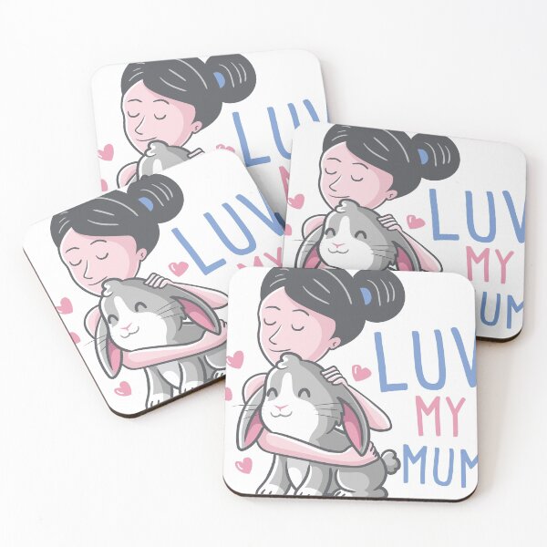 Item preview, Rabbit Loves Mum  designed and sold by guineapigsaus.