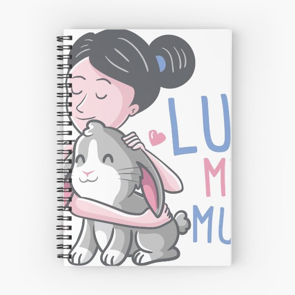 Item preview, Rabbit Loves Mum  designed and sold by guineapigsaus.