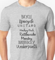 Gilmore Girls - Bicycle Unicycle Unisex T-Shirt