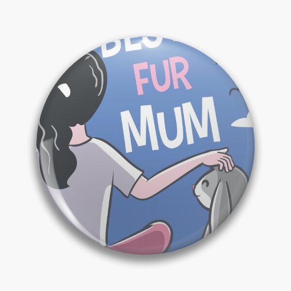 Item preview, Best Fur Mum - Rabbit  designed and sold by guineapigsaus.