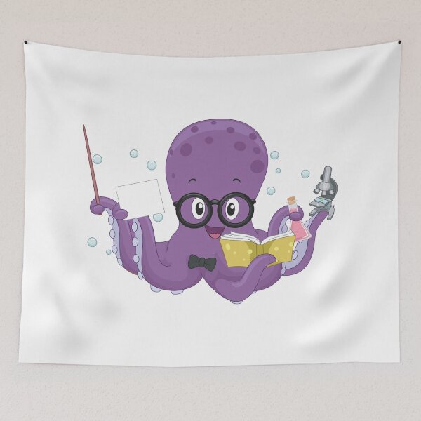 Item preview, Scientist Octopus   designed and sold by treasure-crafts.