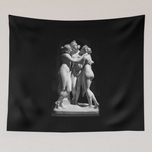 Item preview, The Three Graces (Le tre grazie) by Antonio Canova designed and sold by Paolo Modena Photography    -   Fine Italian Art.